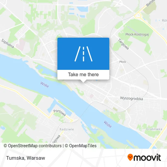 Карта Tumska