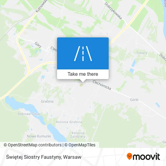 Карта Świętej Siostry Faustyny