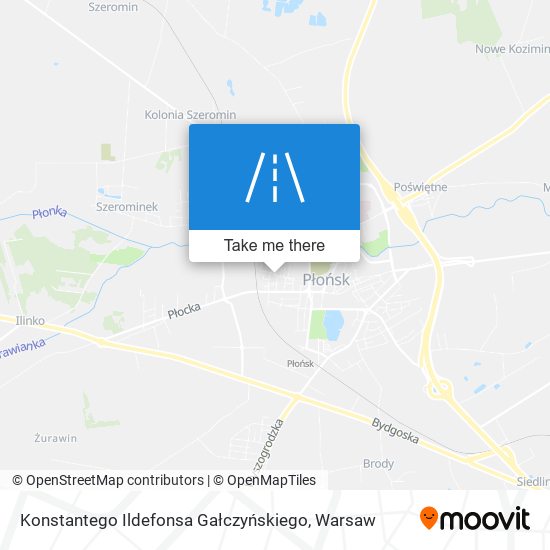 Konstantego Ildefonsa Gałczyńskiego map