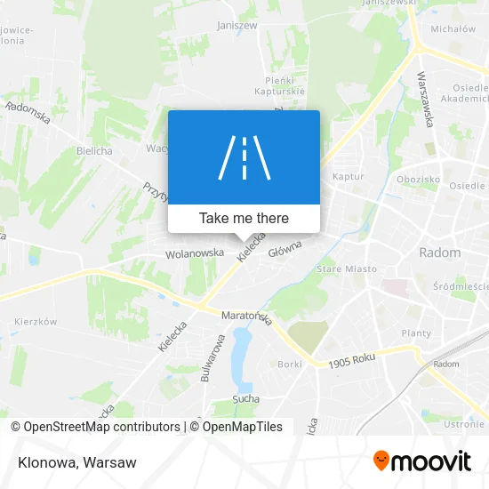 Карта Klonowa