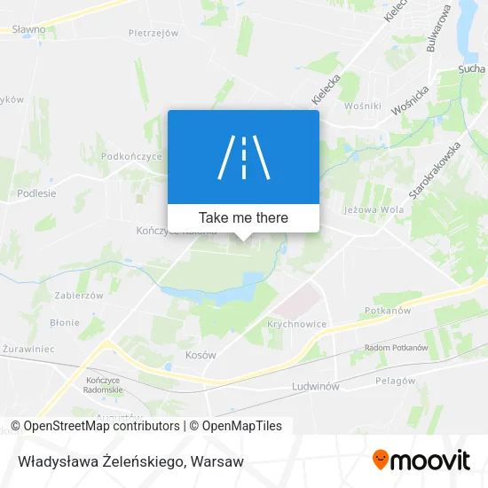 Карта Władysława Żeleńskiego