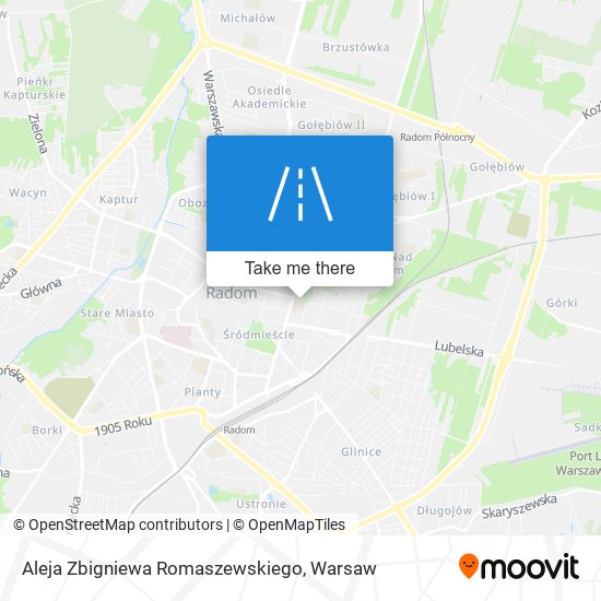 Aleja Zbigniewa Romaszewskiego map