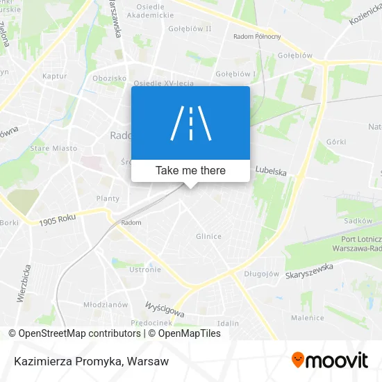 Карта Kazimierza Promyka
