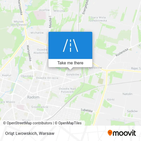 Карта Orląt Lwowskich