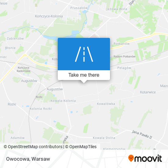 Owocowa map