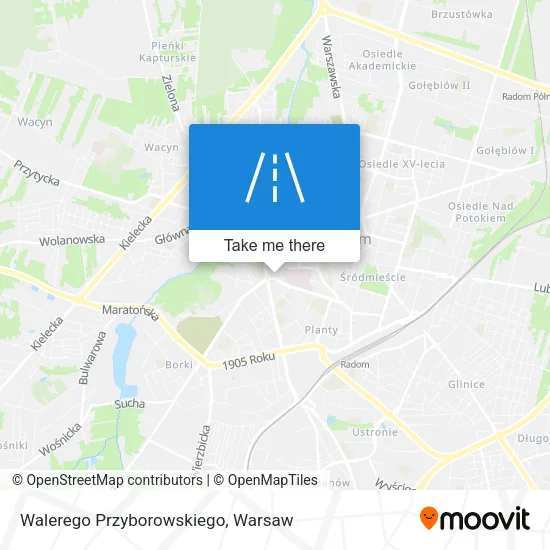 Карта Walerego Przyborowskiego