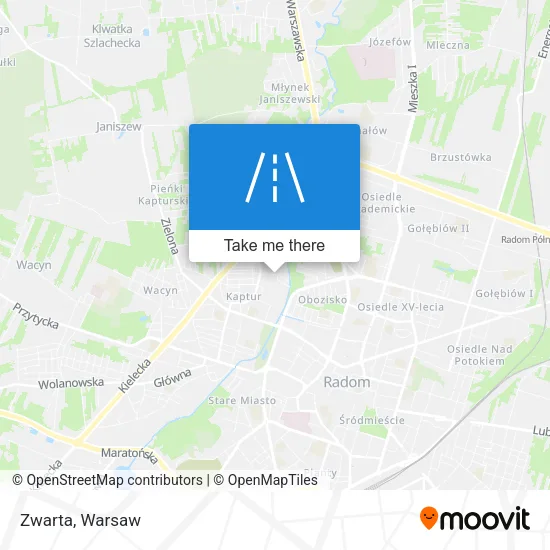 Карта Zwarta