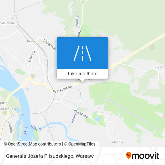 Карта Generała Józefa Piłsudskiego
