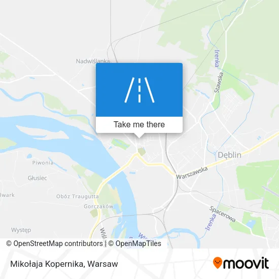 Карта Mikołaja Kopernika