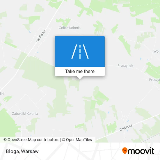 Карта Błoga