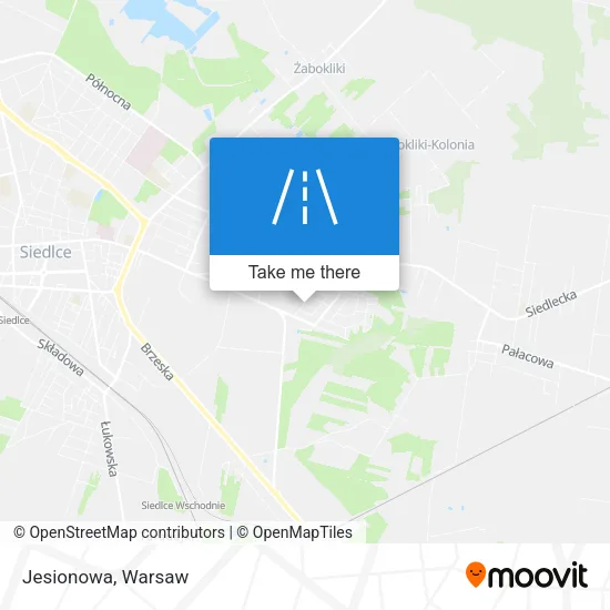 Карта Jesionowa