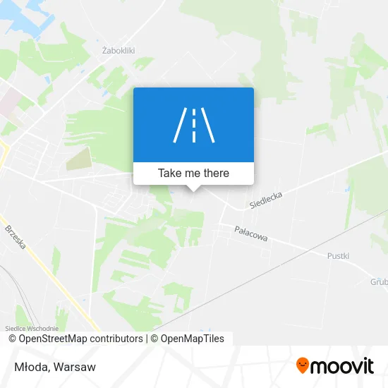 Карта Młoda