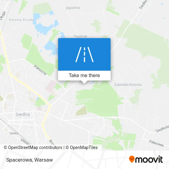 Карта Spacerowa