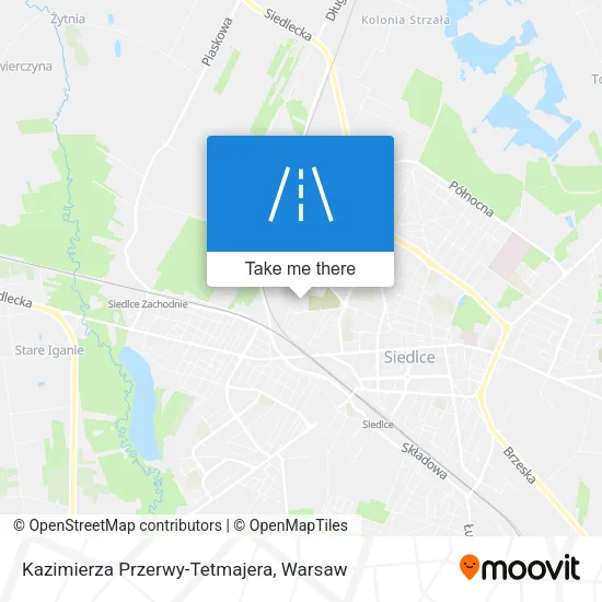Карта Kazimierza Przerwy-Tetmajera