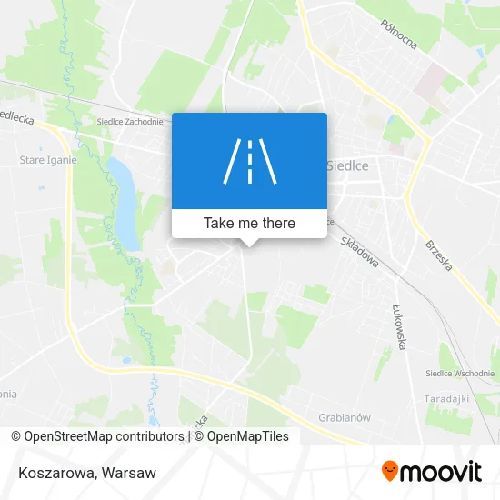 Карта Koszarowa