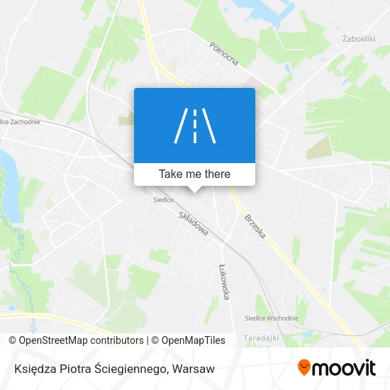 Карта Księdza Piotra Ściegiennego