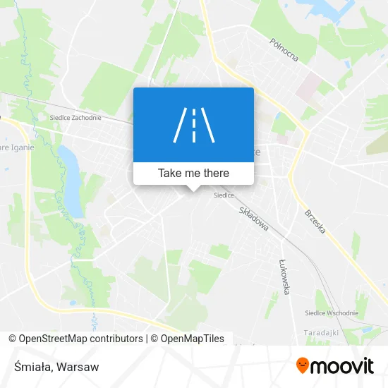 Карта Śmiała