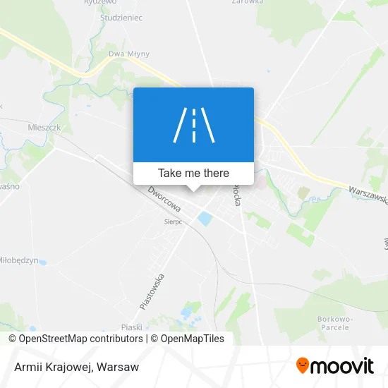 Карта Armii Krajowej