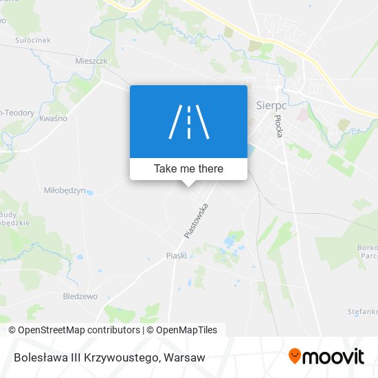 Bolesława III Krzywoustego map