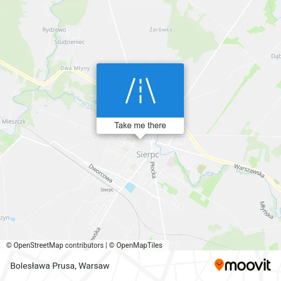 Карта Bolesława Prusa