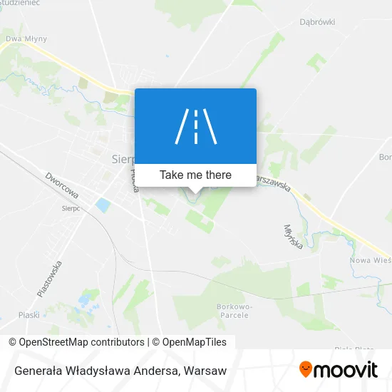 Карта Generała Władysława Andersa