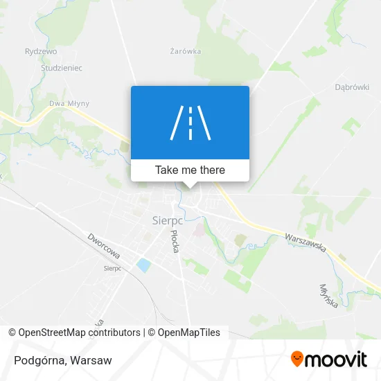 Карта Podgórna