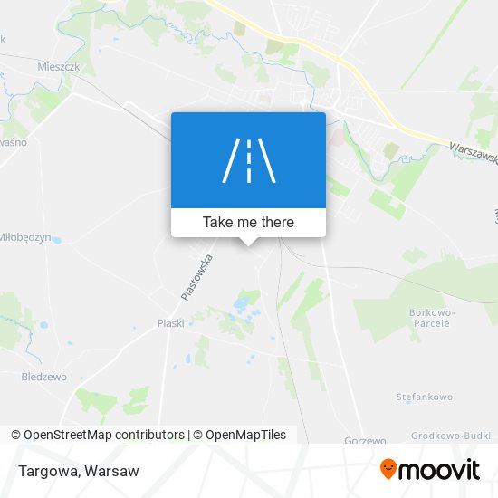 Targowa map