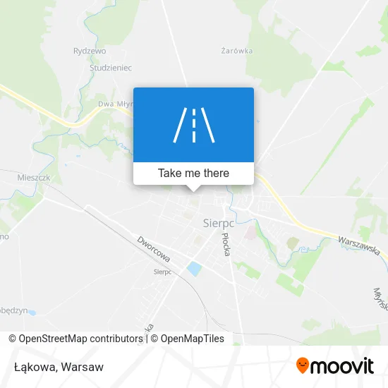Карта Łąkowa