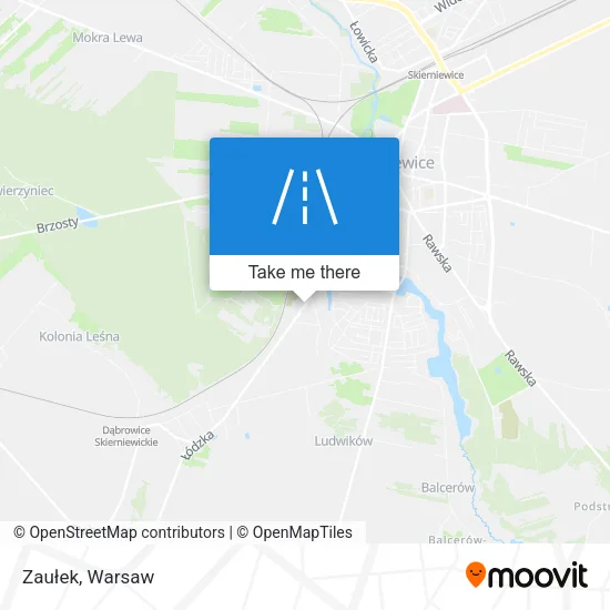 Zaułek map