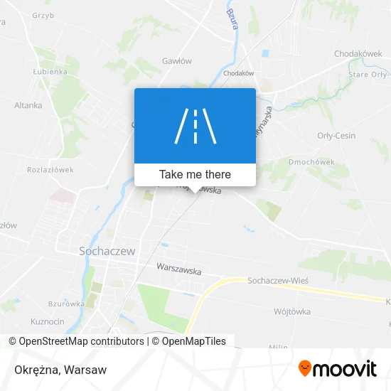 Карта Okrężna