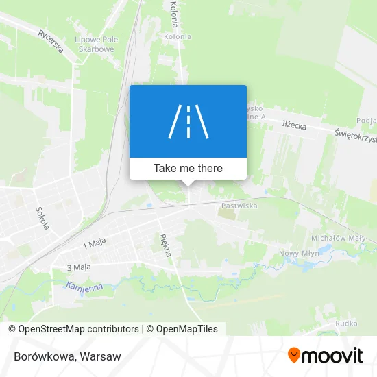 Карта Borówkowa