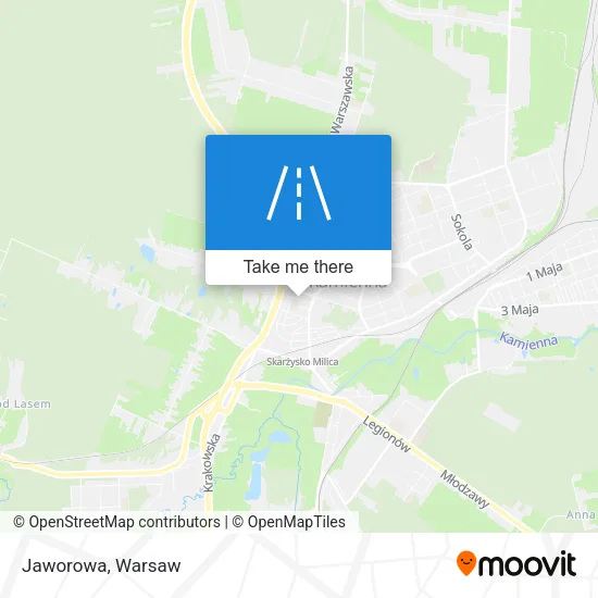 Карта Jaworowa