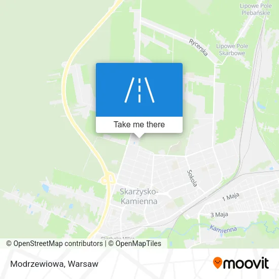 Карта Modrzewiowa