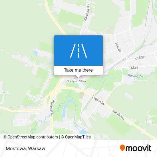 Карта Mostowa