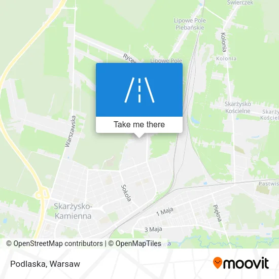 Карта Podlaska