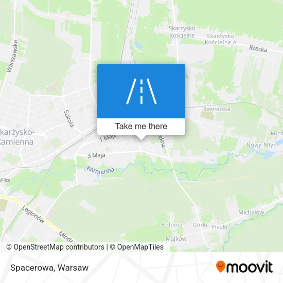 Карта Spacerowa