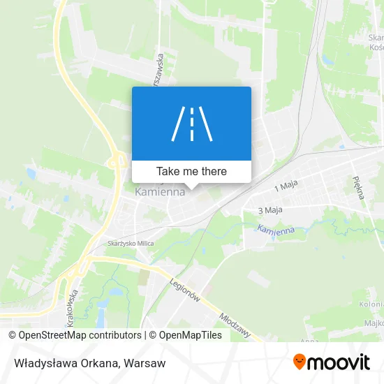 Карта Władysława Orkana