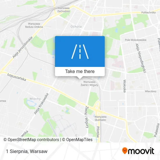 Карта 1 Sierpnia