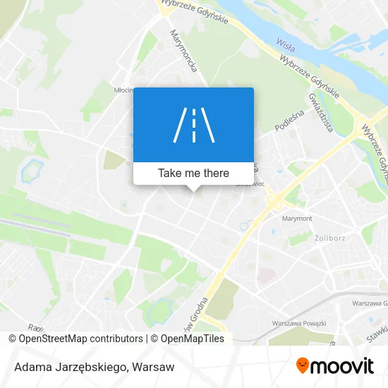 Карта Adama Jarzębskiego