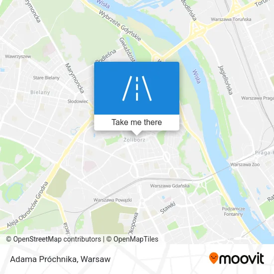 Карта Adama Próchnika