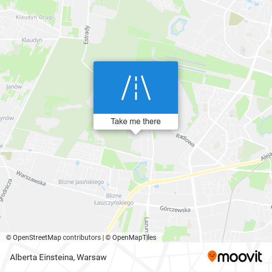 Alberta Einsteina map