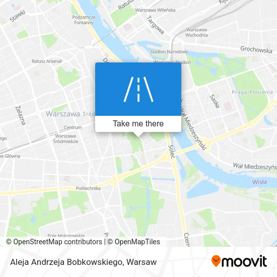 Карта Aleja Andrzeja Bobkowskiego