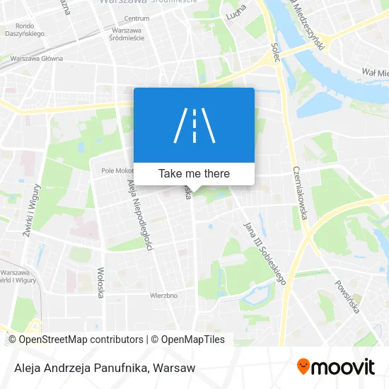 Карта Aleja Andrzeja Panufnika