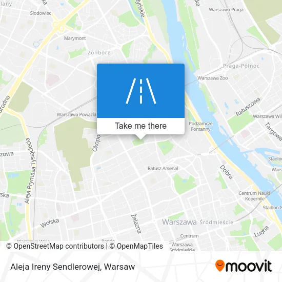 Карта Aleja Ireny Sendlerowej