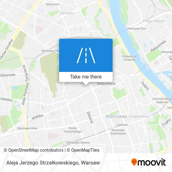 Карта Aleja Jerzego Strzałkowskiego