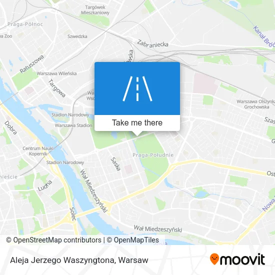 Карта Aleja Jerzego Waszyngtona