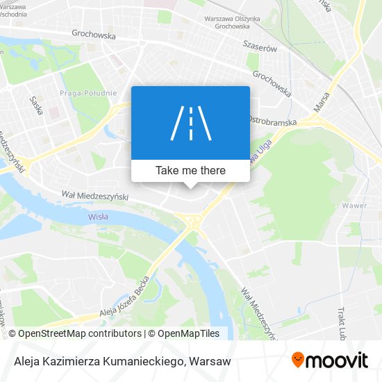 Aleja Kazimierza Kumanieckiego map