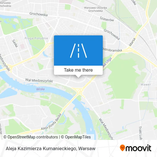 Карта Aleja Kazimierza Kumanieckiego