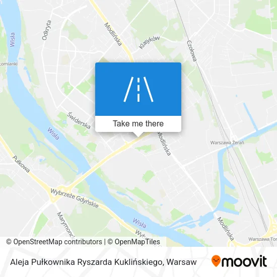 Карта Aleja Pułkownika Ryszarda Kuklińskiego