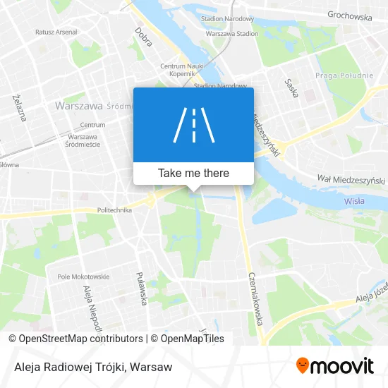 Карта Aleja Radiowej Trójki